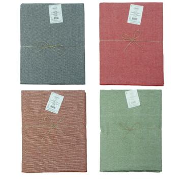 Tovaglia Chambray 100% Cotone - 150x250 Marino Fa Mercato