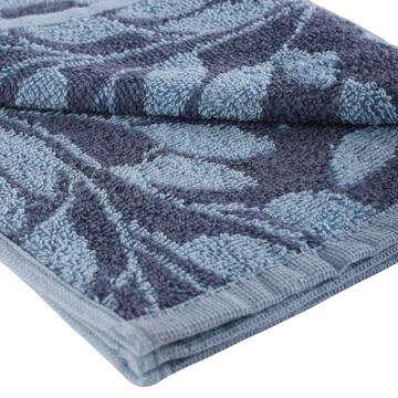 Asciugamano Poppy Cielo 60x100 cm per Viso in Cotone - Marino Fa Mercato