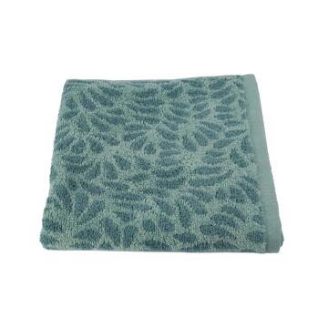 Asciugamano Leavy Verde 40x60 cm in Cotone