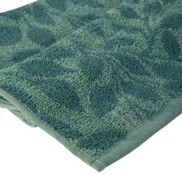 Telo Asciugamano Poppy Verde 90x140 cm in Cotone - Marino Fa Mercato