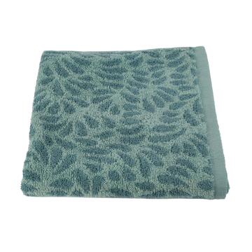 Telo Asciugamano Leavy Verde 90x140 cm in Cotone