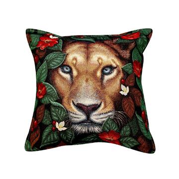 Federa Cuscino Jungle 45x45 cm - Fantasia Leone