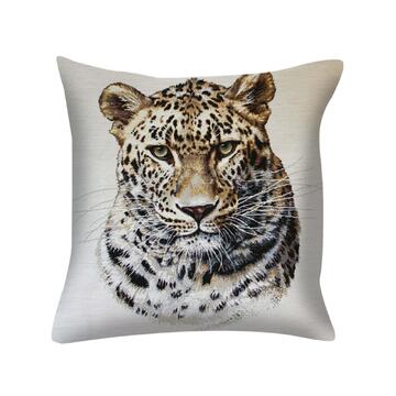 Federa Cuscino Animals 45x45 cm - Fantasia Leopardo