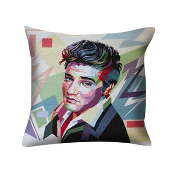 Federa Cuscino Legends 45x45 cm - Fantasia Elvis