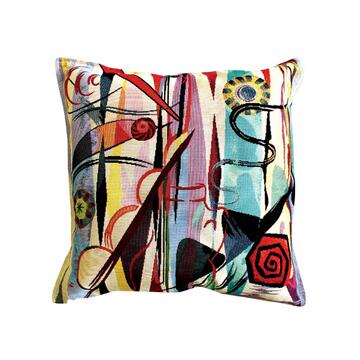 Federa Cuscino Abstract 45x45 cm - Fantasia Paint