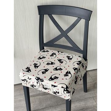 Coprisedia 40x40 cm - Fantasia Cats Marino Fa Mercato