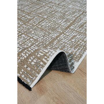 Tappeto soggiorno Gloria design moderno beige 120x180 - Marino Fa Mercato