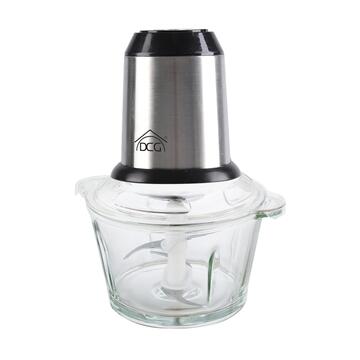 Tritatutto DCG MZ1230 250W con Ciotola in Vetro e 4 Lame in Acciaio Inox