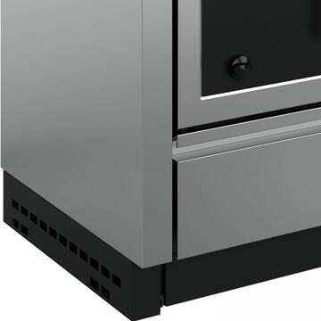 La Nordica - Stufa Cucina a Legna Venezia in Acciaio... - Marino Fa Mercato