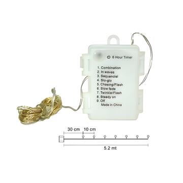 Filo Luci di Natale a Led con Giochi di Luce - Multicolor... - Marino Fa Mercato