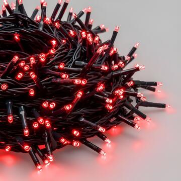 180 Luci Led Rossi di Natale - mt 9+5 cavo - per Interno...