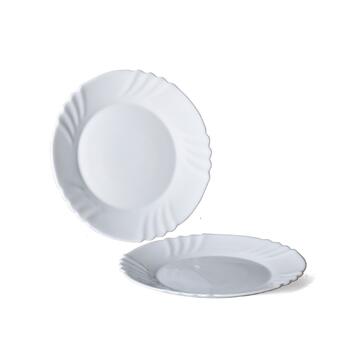 Piatto Bormioli Ebro da frutta, 20 cm, in porcellana - Marino Fa Mercato