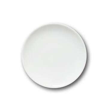 Piatto da Frutta Siviglia in Porcellana Bianca 21 cm