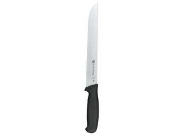 Coltello arrosto con manico nero, da 23 cm.