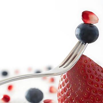 Set di 6 forchette per dolce linea Monica