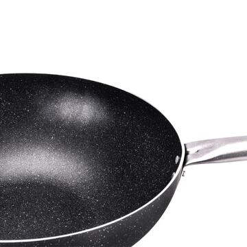 Padella Wok Etnea in Alluminio diametro 30 cm - Alluflon - Marino Fa Mercato