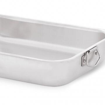 Lasagnera in Alluminio Professionale 40x31 White Line Pentalux