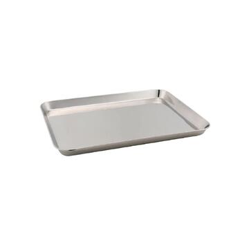 Vassoio da Vetrina in Acciaio Inossidabile 27x21cm Marino Fa Mercato
