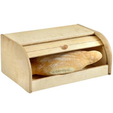 Portapane in legno chiaro