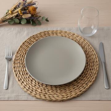 Sottopiatto Rotondo in Foglia di Mais d25 cm - Trama Intrecciata
