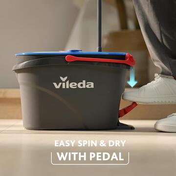 Vileda H2Pro Spin Mop, Sistema Lavapavimenti con Centrifuga... - Marino Fa Mercato