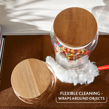 Vileda Flex & Catch Catturapolvere con Manico Corto