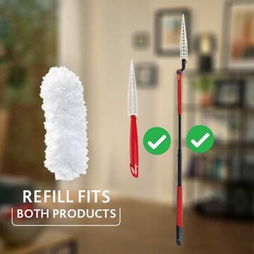 Vileda Flex & Catch Ricambi 10 Pezzi - Compatibile con Vileda Flex&Catch con Manico Corto e con Manico Estensibile