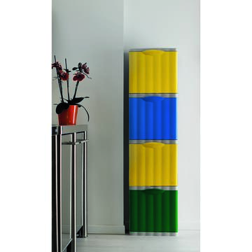 Pattumiera amica 40 x 30 x 40 azzurra - Marino Fa Mercato