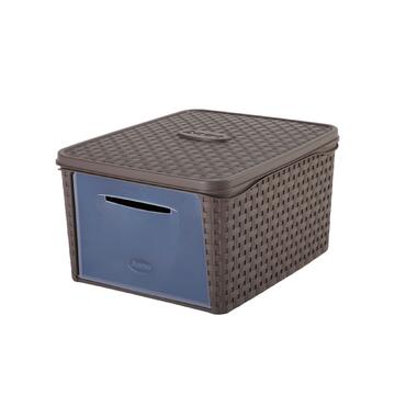 Infinity Box contenitore 31x40x21 Tortora