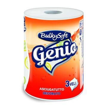 BulkySoft Genio rotolo scottex asciugatutto 3 veli