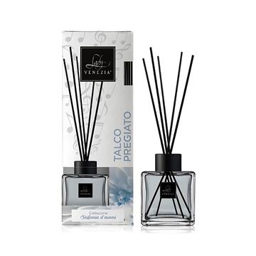 Profumatore Talco Pregiato per Ambiente Cubo con Bastoncini 100 ml