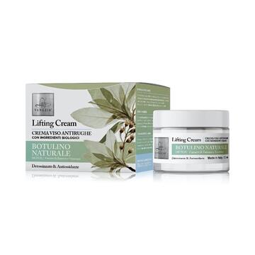 Crema Viso Antirughe Botulino Naturale Detossinante e Antiossidante 50 ml