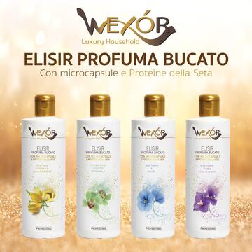 Wexor Elisir Profuma Bucato Blu 200 ml - Felce Marina e Fiori Blu