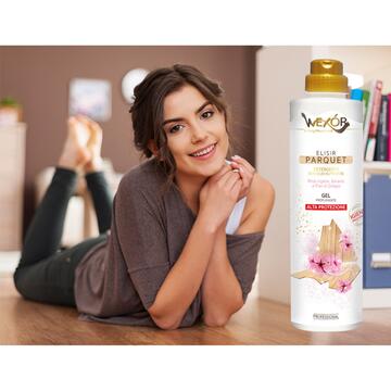 Wexor Elisir Parquet 750 ml - Rosa Inglese, Geranio e Fiori di Ciliegio