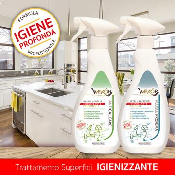 Wexor Spray Igienizzante Vetri e Superfici 750 ml - Marino Fa Mercato