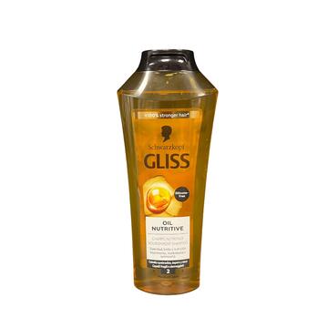 Schwarzkopf Gliss Shampoo con olio nutriente per capelli fragili 250ML