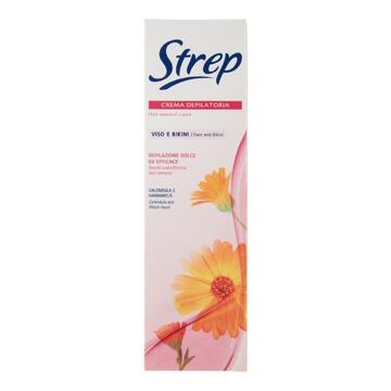 Crema depilatoria Strep per viso e bikini 75 Ml
