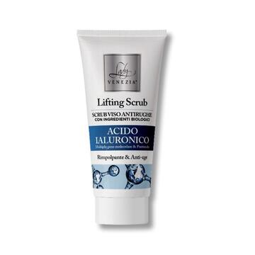 Scrub Viso Antirughe Acido Ialuronico Rimpolpante e Anti Age 100 ml
