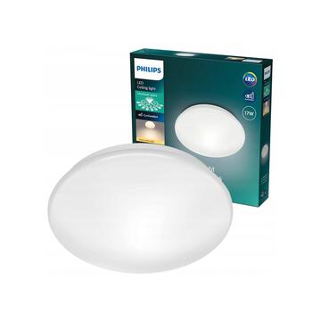 Philips Plafoniera Led Moire da Soffitto in Plastica e Metallo d 32 cm 17W 2700 K