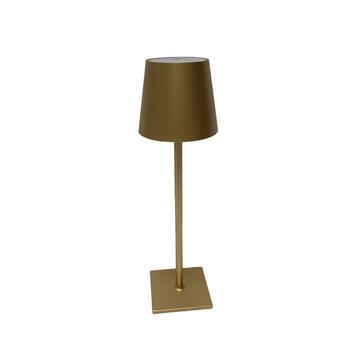 Lampada Tavolo Oro 3 modalià luce 3W ricaricabile USB