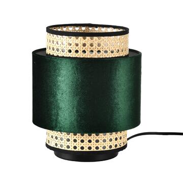 Lumetto Vienna con Paglia e Velluto Verde