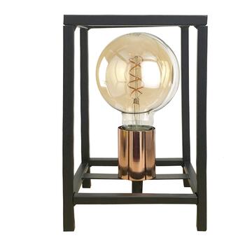 Lumetto Floki in Metallo Nero/Rame