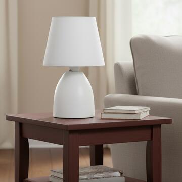 Lumetto Nano da tavolo E14 - 6 W, Bianco