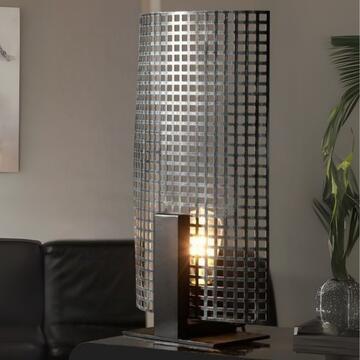 Lampada Moderna Disma con Paralume in Metallo 26x49 cm E27