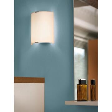 Lampada Grafik da parete in metallo e vetro satinato... - Marino Fa Mercato