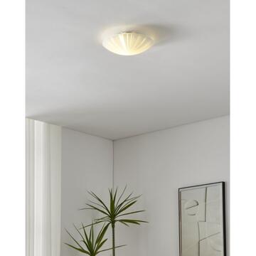 Eglo Plafoniera Applique Mars in Vetro con Motivo a Raggi da Soffitto E27 89239