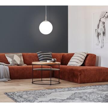 Lampada Rondo 20 cm sospensione in acciaio e vetro... - Marino Fa Mercato