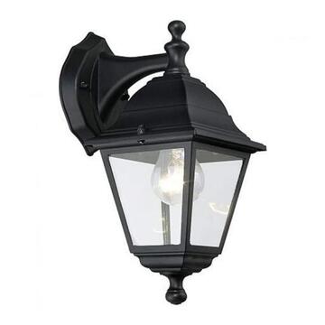 Applique Belfort Giù 14 x 34 E27 60W Nero