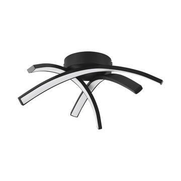 Eglo Plafoniera Applique Led Destro-e in Metallo e Policarbonato 11W 4000K 74076