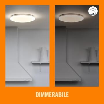 WiZ Plafoniera Superslim Smart 25 cm, WiFi, Luce Bianca... - Marino Fa Mercato